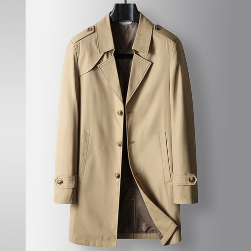 Men's Classic Weatherproof Trench Coat